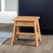 Putnam Rolling Ladder Red Oak Step Stool with Hand Hole PL.29.RO - alternate 3